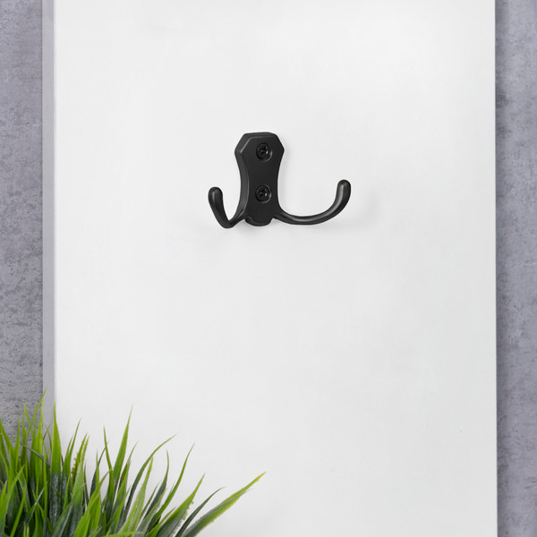 Изображение товара Крючок для одежды AKS WP89 Gridli (черный матовый)