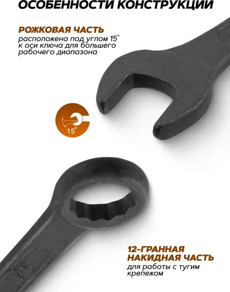 Изображение товара Набор ключей ISMA 5068 Black (64 733)