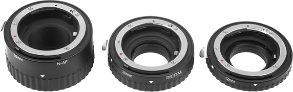 Изображение товара Комплект переходных колец Zarrumi N-Set для Nikon F