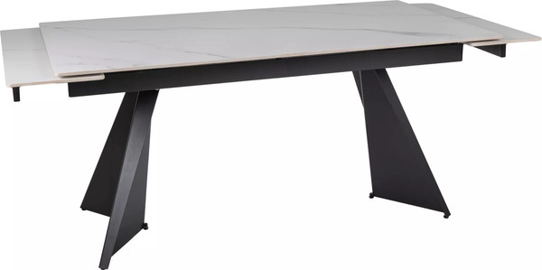 Изображение товара Обеденный стол Signal Laconi (белый/черный)