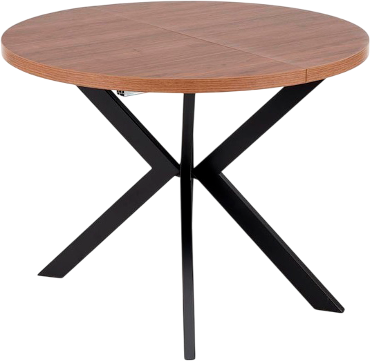 Изображение товара Обеденный стол Halmar Peroni 100-250x100 (орех/черный)