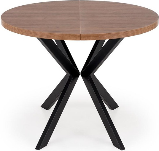 Изображение товара Обеденный стол Halmar Peroni 100-250x100 (орех/черный)