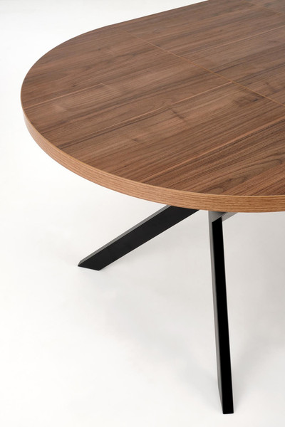 Изображение товара Обеденный стол Halmar Peroni 100-250x100 (орех/черный)