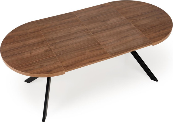 Изображение товара Обеденный стол Halmar Peroni 100-250x100 (орех/черный)