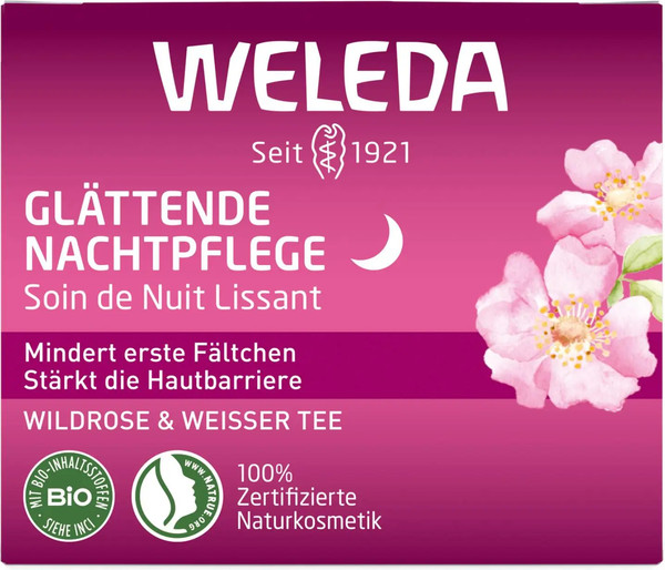 Изображение товара Крем для лица Weleda Разглаживающий ночной (40мл)