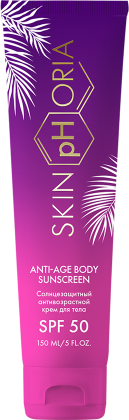 Изображение товара Крем для загара SkinpHoria SPF50 Anti-age Body Sunscreen (150мл)