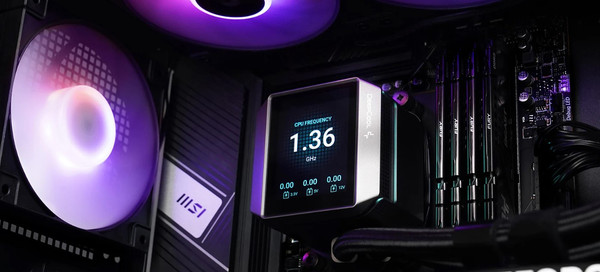 Изображение товара Кулер для процессора Deepcool Mystique 240 ARGB (R-LX550-BKADSNC-G-1) 
