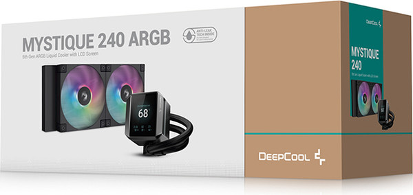 Изображение товара Кулер для процессора Deepcool Mystique 240 ARGB (R-LX550-BKADSNC-G-1) 