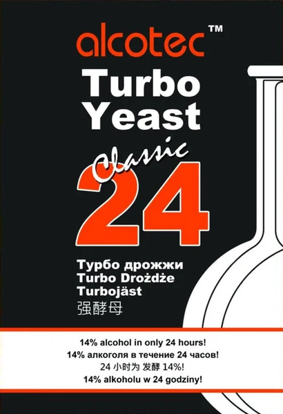 Изображение товара Дрожжи Alcotec 24 Turbo (175г)