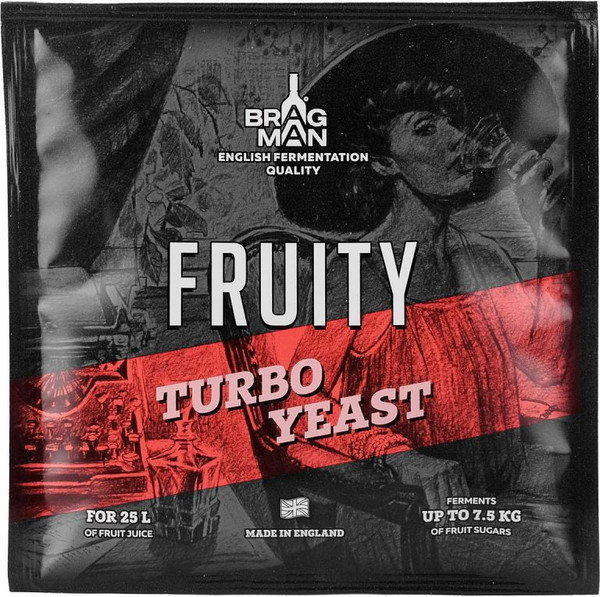 Изображение товара Дрожжи Bragman Fruity (72г)