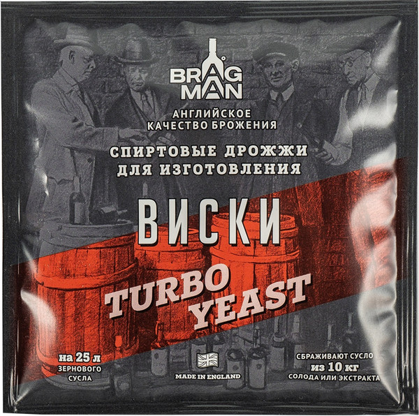 Изображение товара Дрожжи Bragman Whisky (72г)