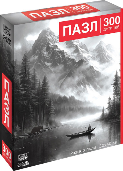 Изображение товара Пазл Puzzle Time Черное и белое / 10764217 (300эл)