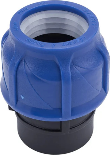 Изображение товара Муфта Valfex ПНД 32x1/2" 100/20 / 121001232012 (с внутренней резьбой)