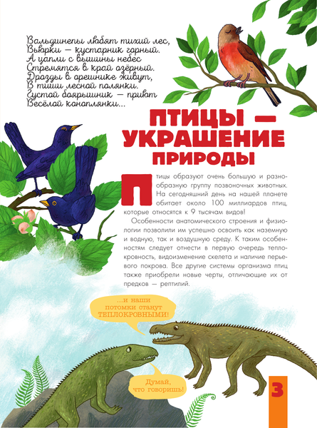 Изображение товара Энциклопедия АСТ Птицы. Биология. Физиология, твердая обложка (Гаврилов Валерий, Дубынин Вячеслав, Сергеев Игорь)