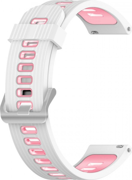 Изображение товара Ремешок для умных часов Rumi Runner 22мм (белый/розовый)