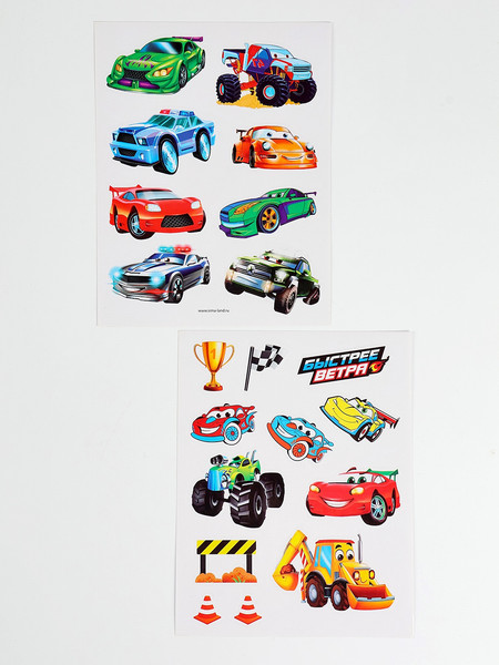 Изображение товара Набор для рисования Школа талантов Учимся рисовать. Машинки / 10859996