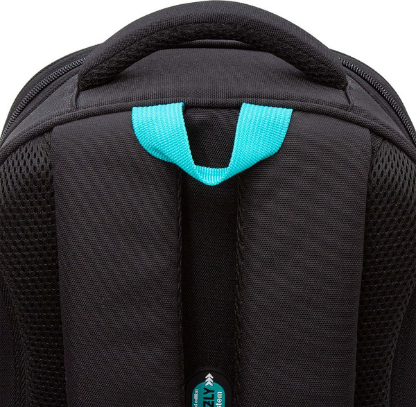Изображение товара Школьный рюкзак Grizzly RAz-587-9 (черный/бирюзовый)