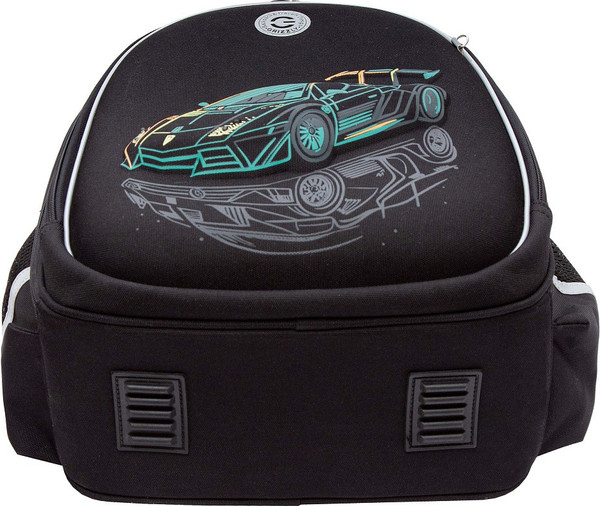 Изображение товара Школьный рюкзак Grizzly RAz-587-9 (черный/бирюзовый)