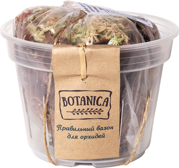 Изображение товара Субстрат BOTANICA Универсальный для орхидей с вазоном для пересадки 1л
