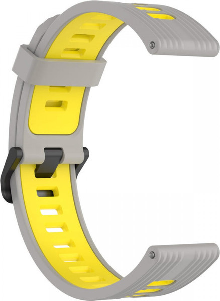 Изображение товара Ремешок для умных часов Rumi Runner 22мм (серый/желтый)