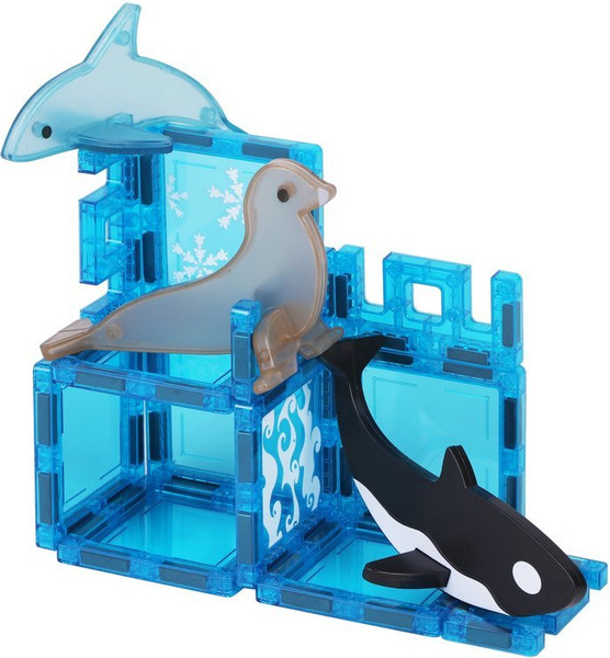 Изображение товара Конструктор магнитный On Time Морские животные / 45190