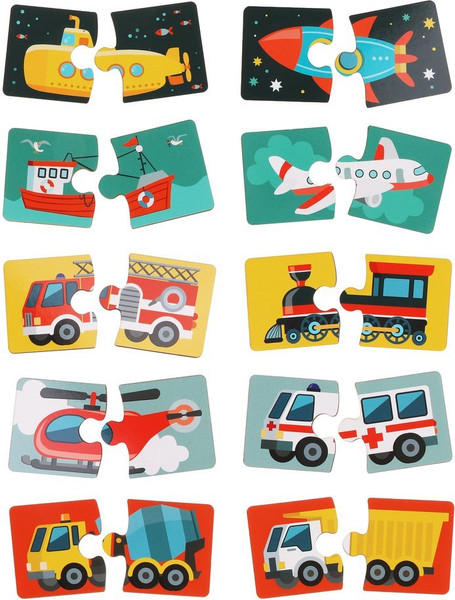 Изображение товара Развивающая игра Mapacha Изучаем транспорт для малышей / 962220