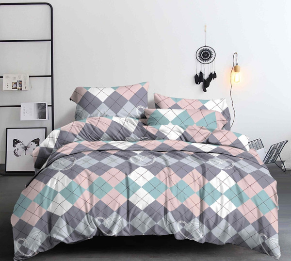 Изображение товара Комплект постельного белья Бояртекс № 11613-06 (И) (N) 2.0 с европростыней (полисатин)