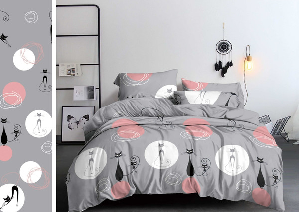 Изображение товара Комплект постельного белья Бояртекс № 12289-04 (И) (N) 2.0 с европростыней (полисатин)