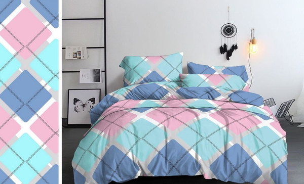 Изображение товара Комплект постельного белья Бояртекс № 2022-563-5 (И) (N) 1.5 (полисатин)