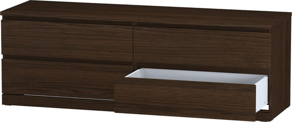 Изображение товара Комод Mio Tesoro Варма Prime 4D (коричневый)