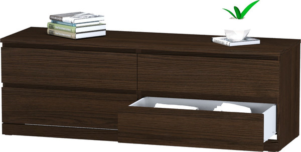 Изображение товара Комод Mio Tesoro Варма Prime 4D (коричневый)