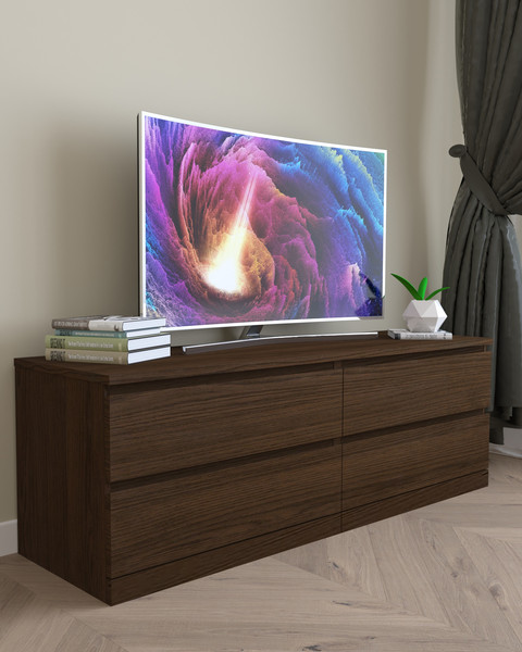 Изображение товара Комод Mio Tesoro Варма Prime 4D (коричневый)