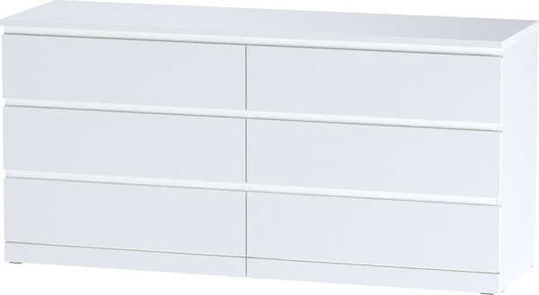 Изображение товара Комод Mio Tesoro Варма Prime 6D (белый)
