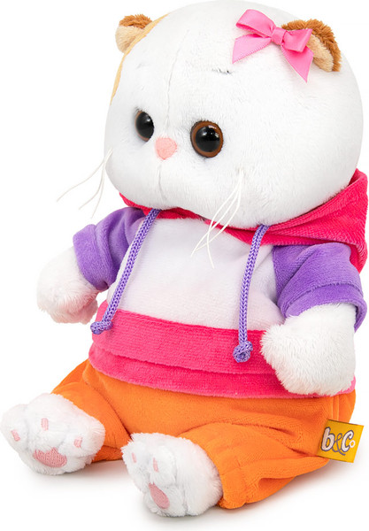 Изображение товара Мягкая игрушка Budi Basa Кошечка Ли-Ли Baby в костюмчике в стиле спорт-шик / LB-153