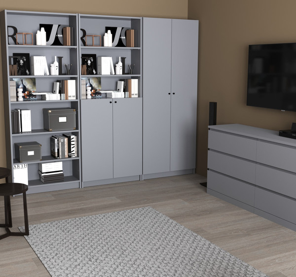 Изображение товара Стеллаж Mio Tesoro Варма Stand 80 (серый)