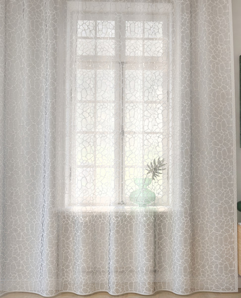 Изображение товара Штора Лента Л507Р (245x305, белый)