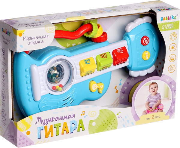 Изображение товара Музыкальная игрушка Zabiaka Гитара KL249526 / 10612088
