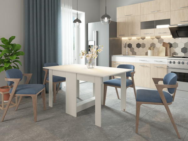 Изображение товара Стол-книга Genesis Мебель 1500/260x86.2x75 (белый)