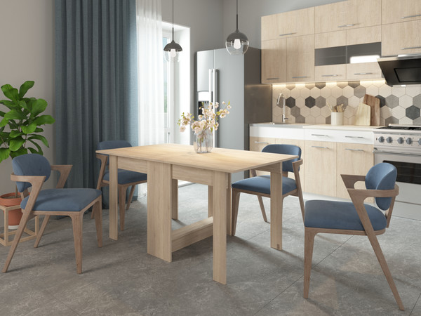 Изображение товара Стол-книга Genesis Мебель 1500/260x86.2x75 (дуб сонома)