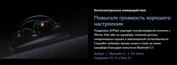 Изображение товара Звуковая панель (саундбар) TCL Q85H Pro