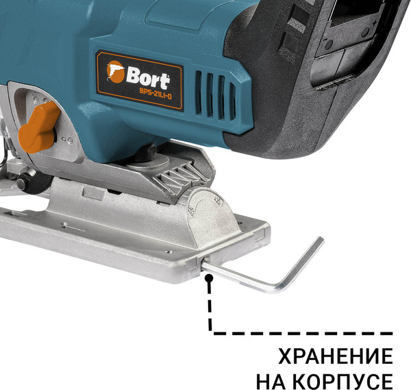 Изображение товара Электролобзик Bort BPS-21Li-0 (93413656)
