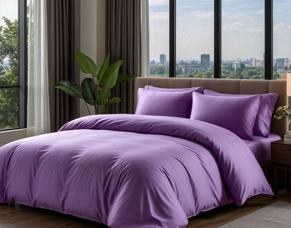 Изображение товара Комплект постельного белья LUXOR № 17-3612 (N) 1.5 (орхидейный туман, сатин)