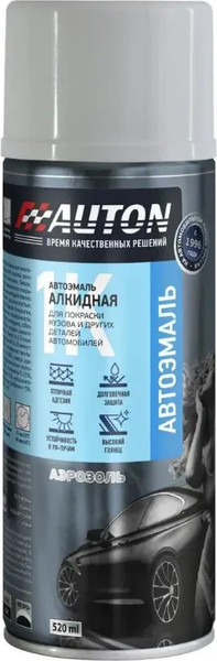 Изображение товара Эмаль автомобильная AUTON Алкидная ATN-A46121 (520мл, 170 торнадо)