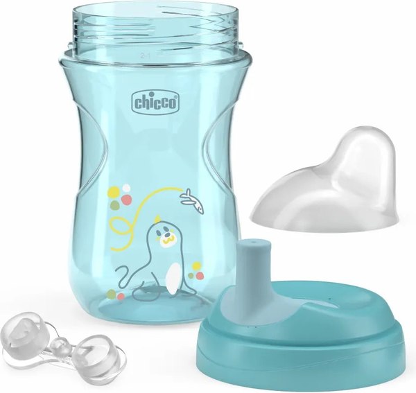 Изображение товара Поильник Chicco Advanced Cup 12м+ / 00006941250000 (голубой)