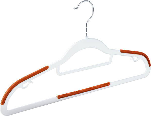 Изображение товара Набор пластиковых вешалок-плечиков BOTANICA антискользящая (2шт, оранжевый)