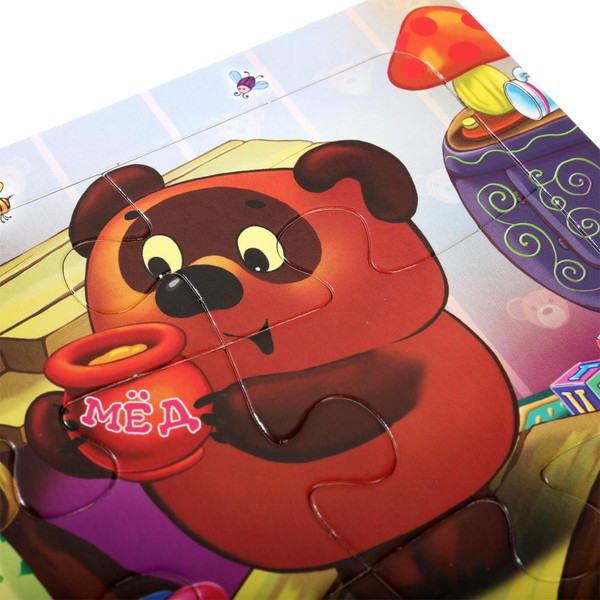 Изображение товара Книга-пазл Умка Песенки Винни-Пуха. Борис Заходер. Союзмультфильм (9785506100454)