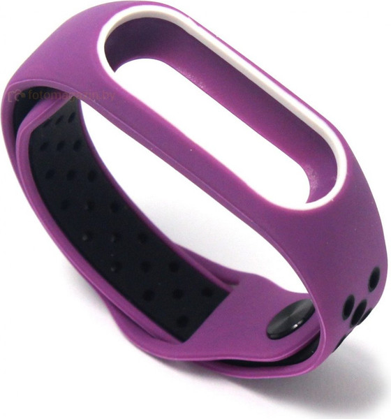 Изображение товара Ремешок для фитнес-трекера Rumi Sport N-style для Xiaomi Mi Band 2 (фиолетовый)