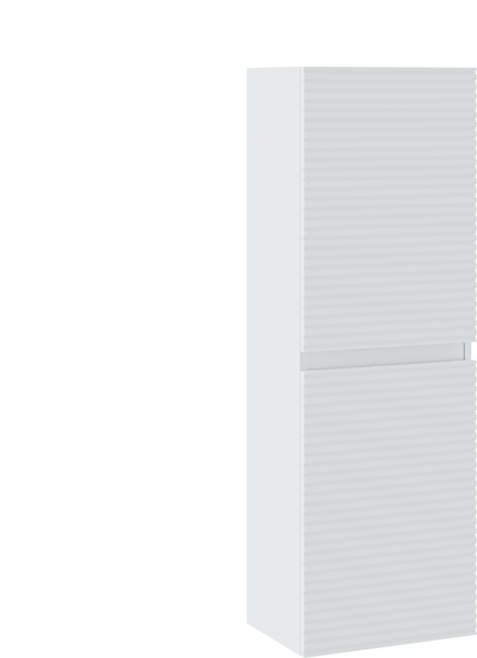 Изображение товара Шкаф-пенал для ванной Runo Соренто 40 / Тренто 40 горизонталь (белый)