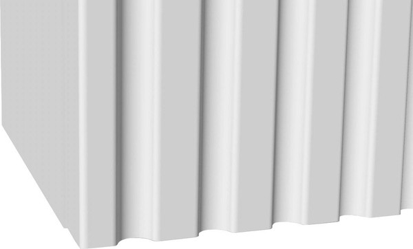 Изображение товара Шкаф для ванной Runo Соренто 40 вертикаль (белый)