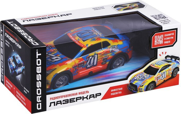 Изображение товара Радиоуправляемая игрушка Crossbot Машина Лазеркар / 870945
